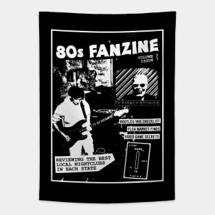 80s Fanzine Tapestry