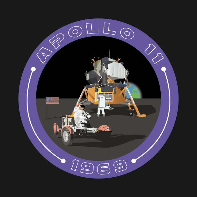 Apollo 11 Moon Landing by NorseTech