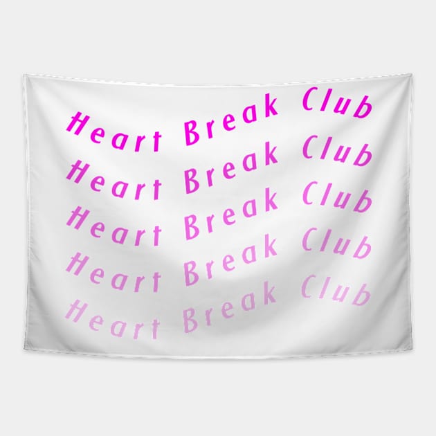 Heart Break Club Tapestry by Starby