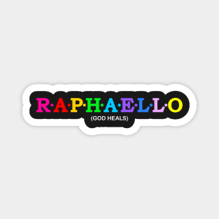 Raphaello  - God heals. Magnet