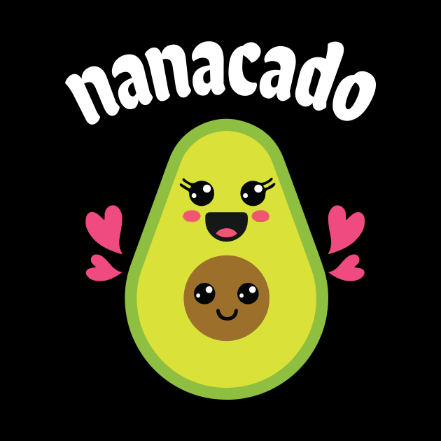 Avocados Huggin Together Happy Nanacado Grandma Son Daughter by bakhanh123