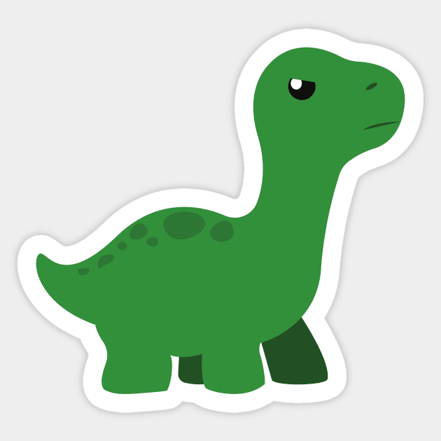 Angry Rex - Dinosaur Sticker