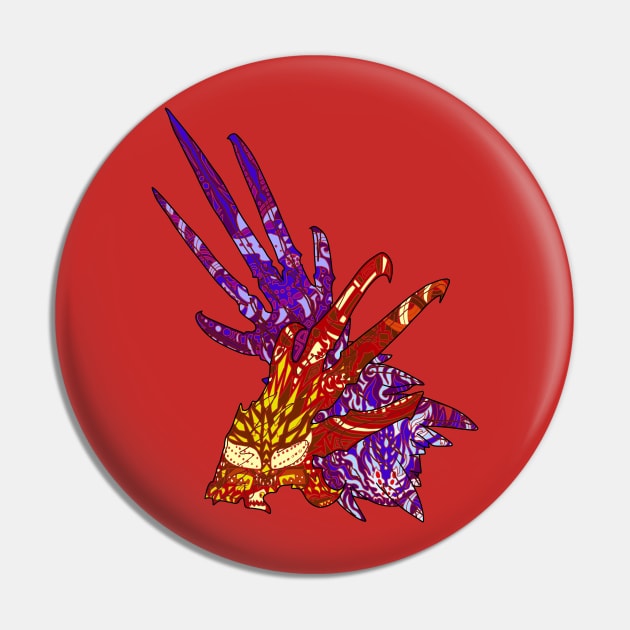 Duel Blade Slaughter Pin by paintchips