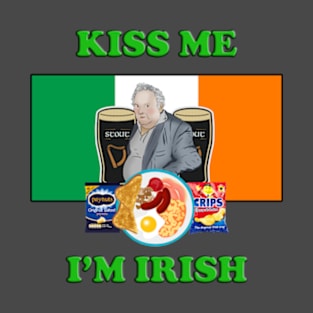 Kiss Me I'm Irish Paddy Losty the Pintman T-Shirt