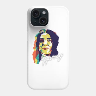 PJ Harvey: Iconic Musician WPAP Phone Case