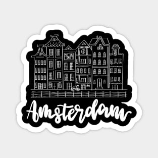 Amsterdam Netherlands - Europe City Street Magnet