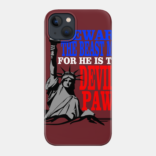 Beware the Beast Man... - Planet Of The Apes - Phone Case