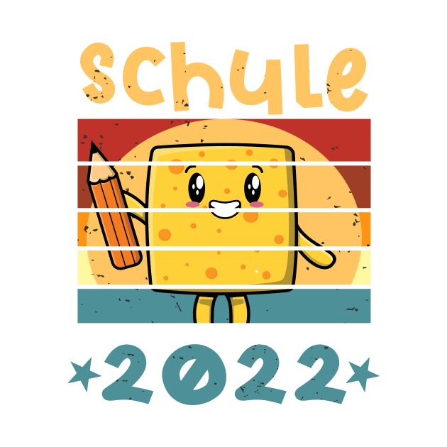 Schule 2022 1. Klasse Kawaii Schulbeginn T shirt by chilla09