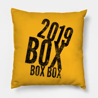 2019 Box Box Box Pillow