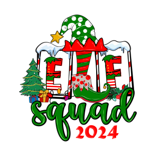 Elf Squad 2024 Xmas Crew T-Shirt