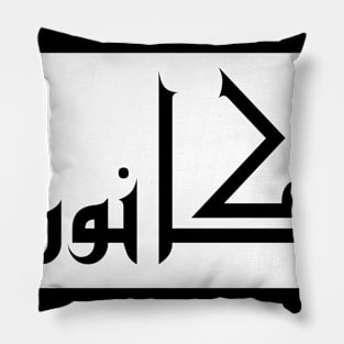 Connor in Cat/Farsi/Arabic Pillow