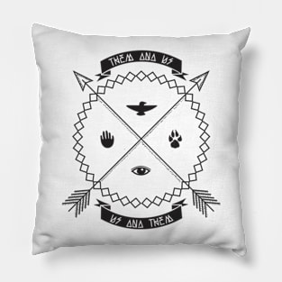 Native Coat of Arms Pillow