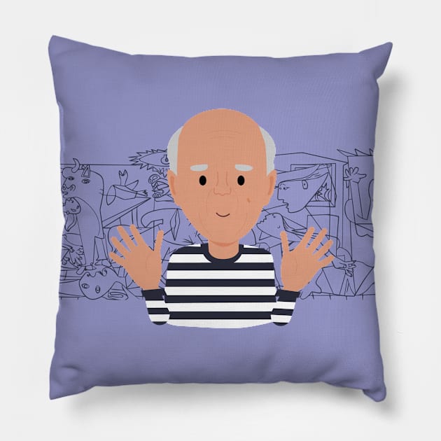 Picasso Pillow by Creotumundo