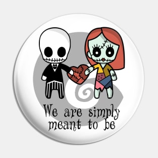 Jack and Sally Pin