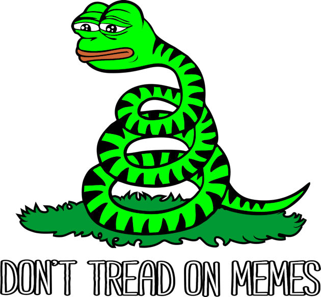 Don't Tread On Memes Kids T-Shirt by EsotericExposal