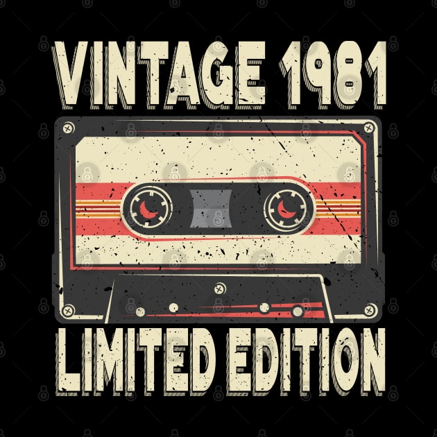 Vintage 1981 Limited Edition 40th Birthday by aneisha