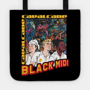 black midi 90s black Tote