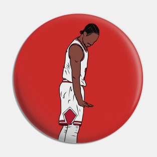 DeMar Derozan "Too Small" Pin