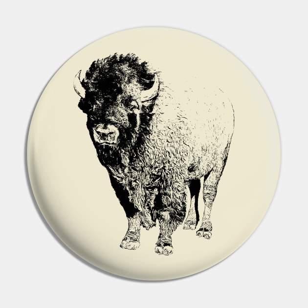 Bison Pin by Guardi