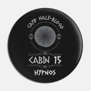 Cabin #15 in Camp Half Blood, Child of Hypnos – Percy Jackson inspired design Pin