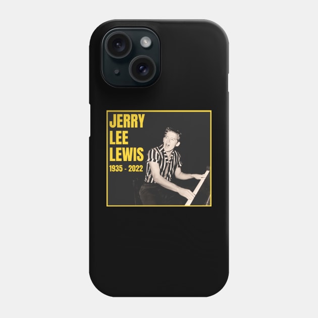 Jerry Lee Lewis Phone Case by shout bay_city