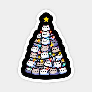 merry catsmas Magnet