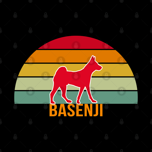 Basenji Vintage Silhouette by seifou252017