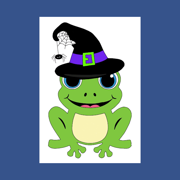 Witchy Frog by Believeinthemagicapparel