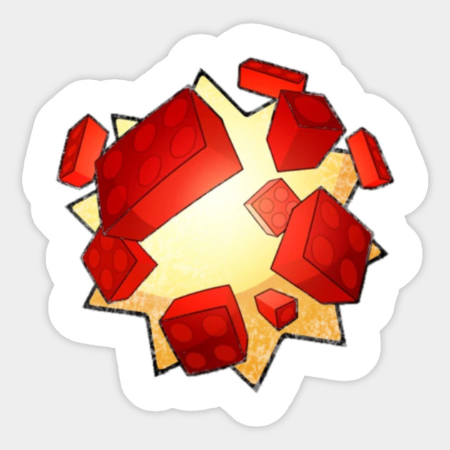 Bloxxer Bloxxer Sticker Teepublic
