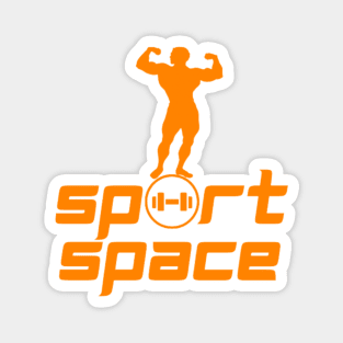 Sport Space, Motivation, Healthy Lifestyle Magnet