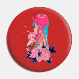 zero two from darling in the franxx Pin