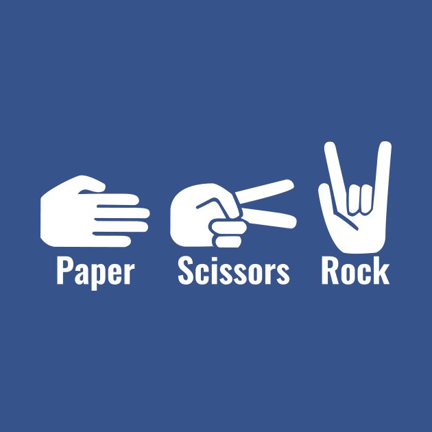 Paper Scissors Rock by SillyShirts