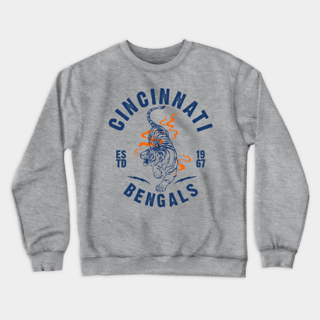 Cincinnati Bengals Vintage NFL Crewneck Sweatshirt – SocialCreatures LTD