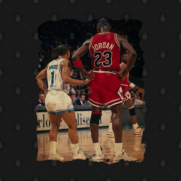 Michael Jordan and Muggsy Vintage by CAH BLUSUKAN