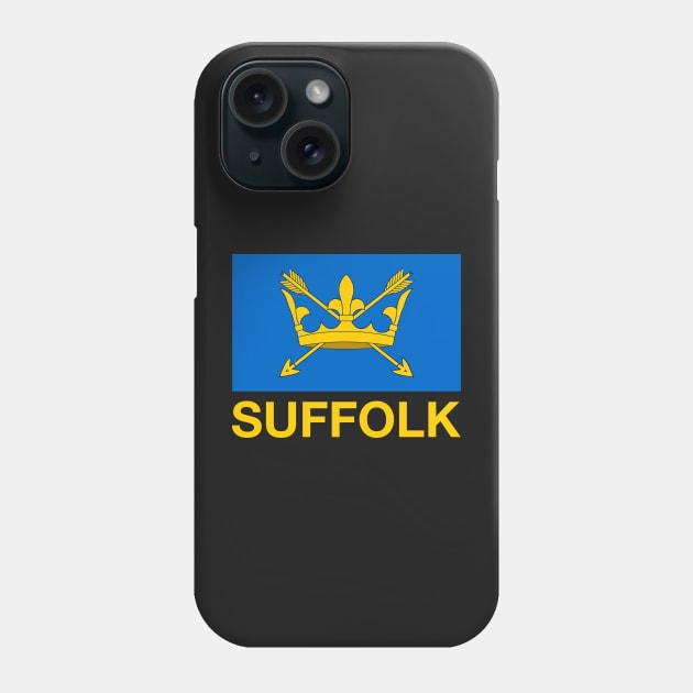 Suffolk County Flag Phone Case by CityNoir