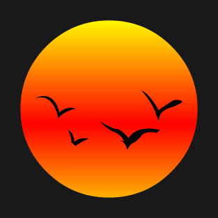 SUN WITH BIRDS T-Shirt