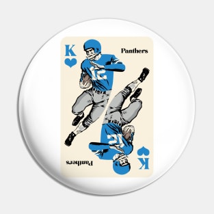 Carolina Panthers King of Hearts Pin