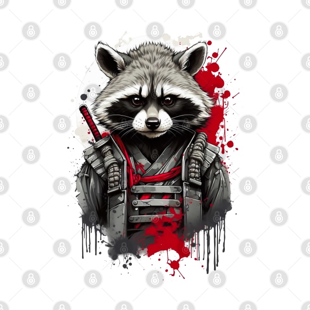 Ronin Raccoon by Penguin-san