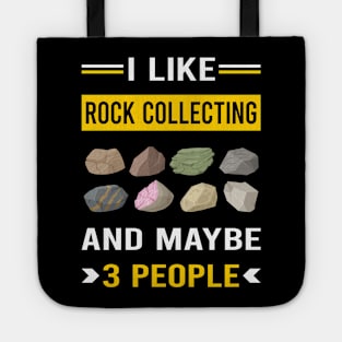 3 People Rock Collecting Rocks Rockhound Rockhounding Tote