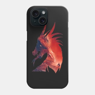 The dragon and the burglar - Fantasy Phone Case