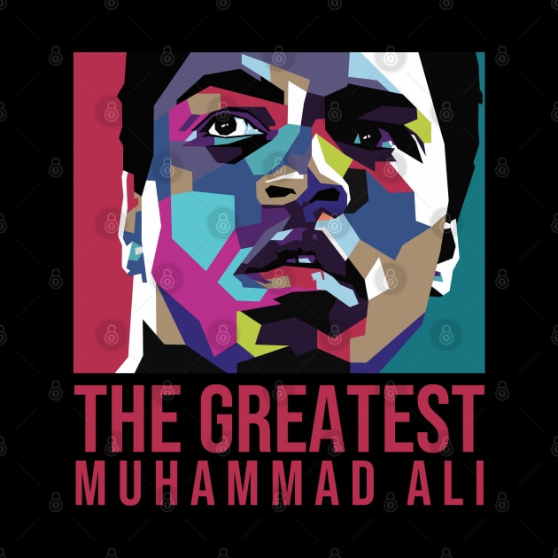 The Greatest Muhammad Ali in WPAP by mursyidinejad