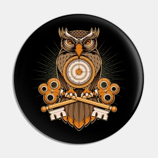 Owl Key Pin