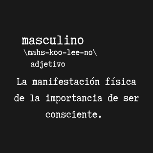 Masculino - definicion T-Shirt