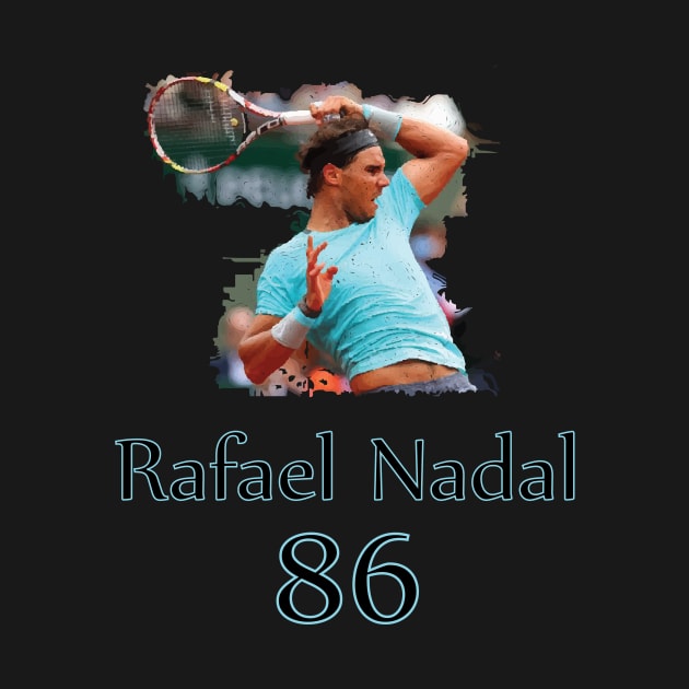 rafael nadal by MBshirtsboutique