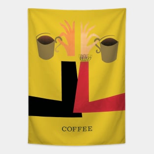 Coffee Toast Tapestry