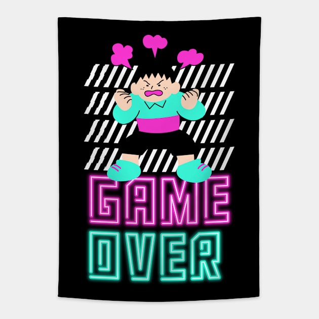 Sleeping By Day Gaming By Night Tapestry by LetsGetInspired