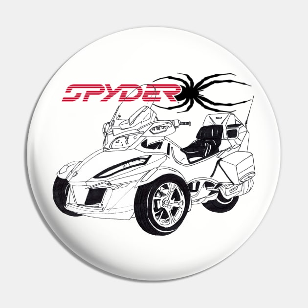 2023 Can-Am Spyder RT Pin by Joseph Baker