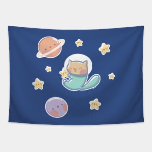 cute things in space Tapestry