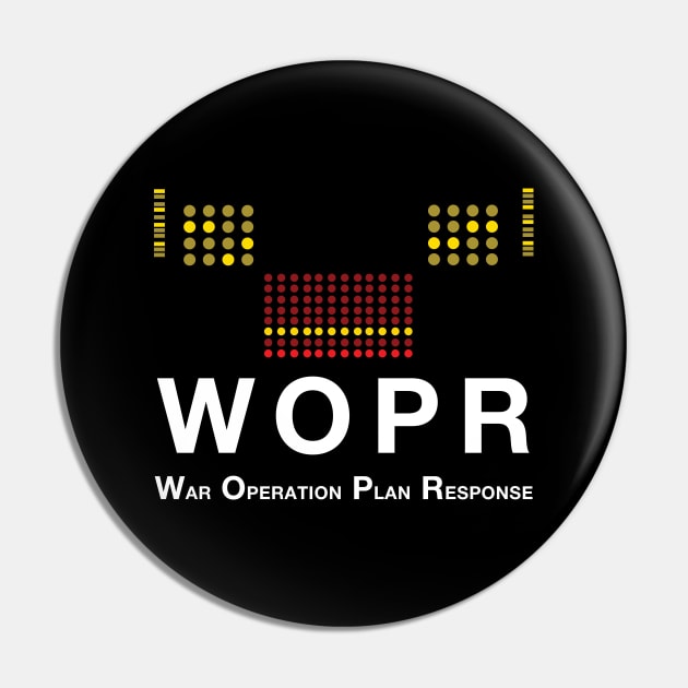 WOPR - War Operation Plan Response Pin by Meta Cortex