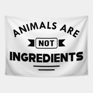 Vegetarian - Animals are not ingredients Tapestry
